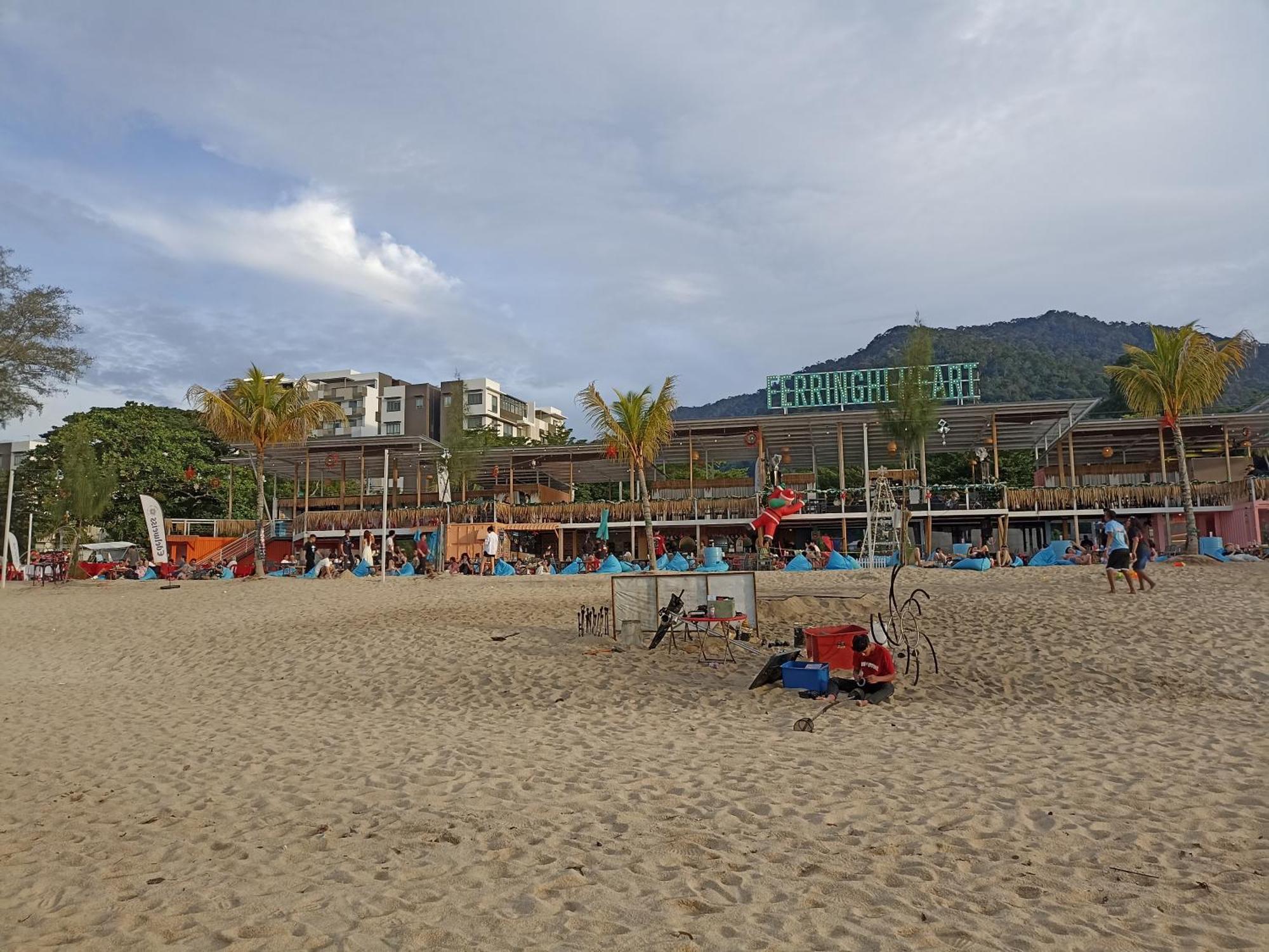Sri Sayang Pearl View Apartman Batu Ferringhi Kültér fotó